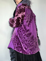 Violet Vine Coat